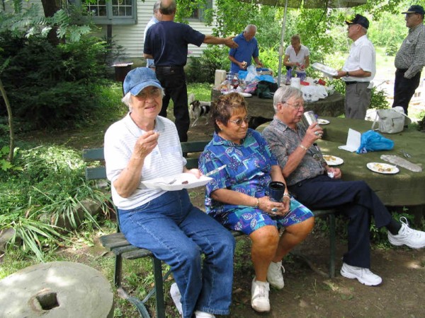 Ohio Buckeye Dowsers meeting - we love to eat and talk