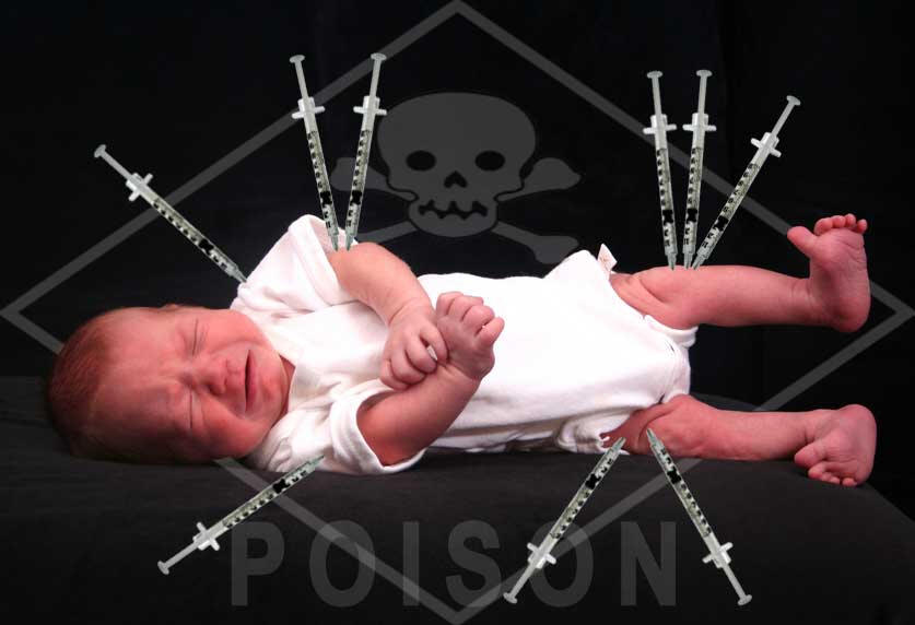 baby - too many vaccines