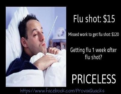 flu shot causes flu